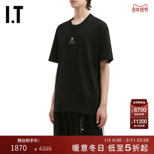 IT mastermind JAPAN男装短袖T恤新款潮流休闲圆领半袖129015MP