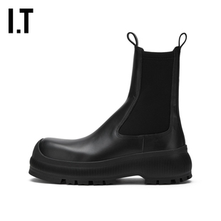 甜酷时尚 厚底切尔西靴新款 SANDER女款 及踝靴短靴U0009P4N JIL