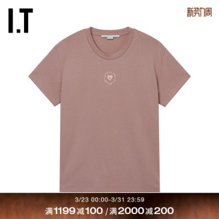 Stella 清爽时尚 McCartney女装 T恤新款 圆领上衣6J0273AM 短袖