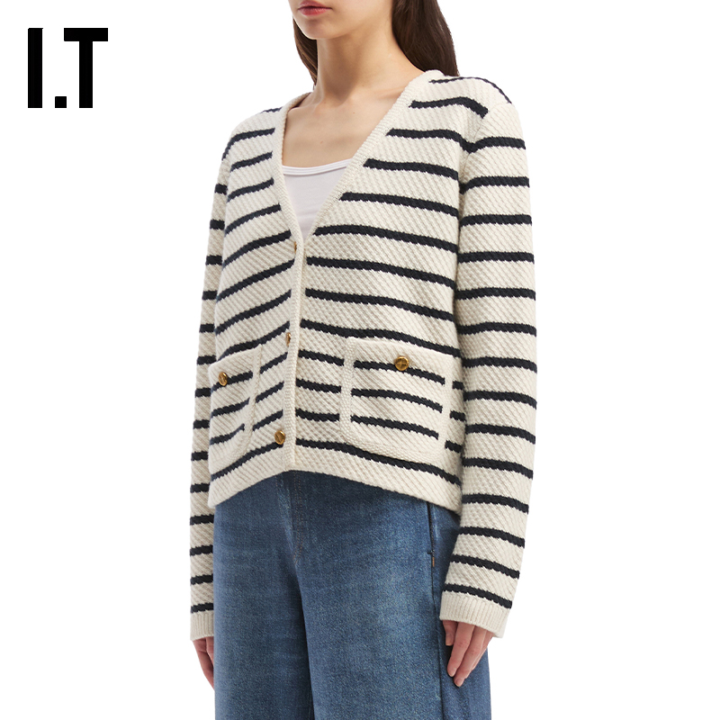 ITrag&bone条纹针织开衫