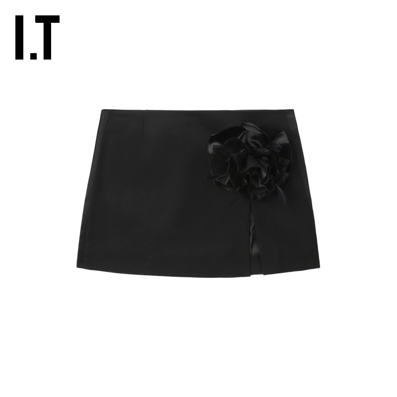 ITAreaNyc开叉半身裙短裙