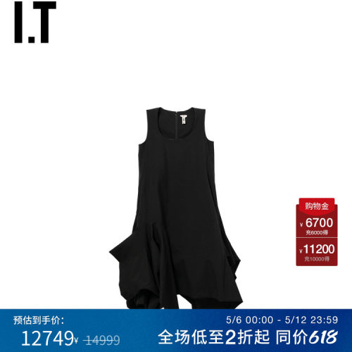 IT CDG COMME des GARCONS女装无袖连衣裙新款时尚设计感GQO006XQ
