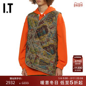 SHIRT男装 不规则斜拉链绗缝马甲外搭 des GARCONS CDG COMME