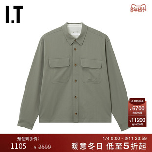 IT SOPH. SOPHNET.男装纯色长袖衬衫新款酷感有型工装上衣252027M