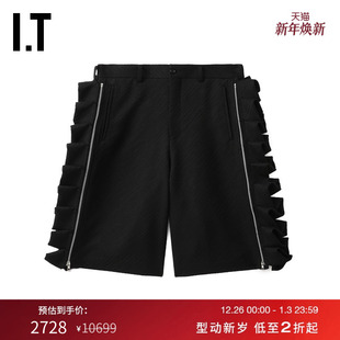 des GARCONS 五分裤 CDG 木耳边饰短裤 COMME PLUS男装 HOMME