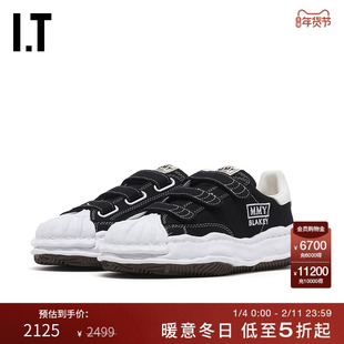 IT Mihara Yasuhiro女款魔术贴运动鞋新款潮流个性厚底鞋W7441BLP