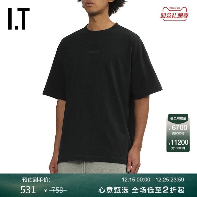 ITESSENTIALS宽松短袖T恤