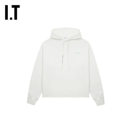 OFF-WHITE™宽松连帽卫衣