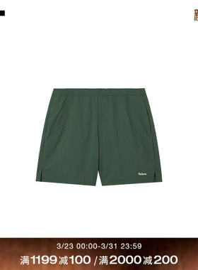 IT PALMES男装松紧腰短裤新款活力动感纯色运动裤休闲裤21A789MQ