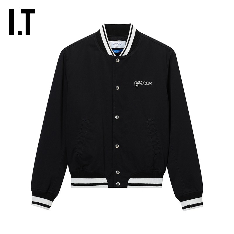 IT OFF-WHITE&trade;男装棒球夹克外套新款时尚活力