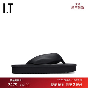 Rick 时髦度假风厚底凉鞋 Owens女款 新款 人字拖7811LL 夹脚拖鞋