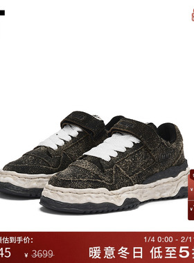 IT Mihara Yasuhiro女款做旧运动鞋新款厚底板鞋休闲鞋W7113BLP