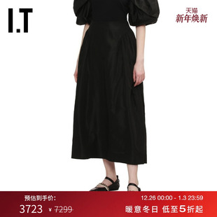 半身裙长裙新款 Rocha女装 优雅复古廓形伞裙317169XP Simone