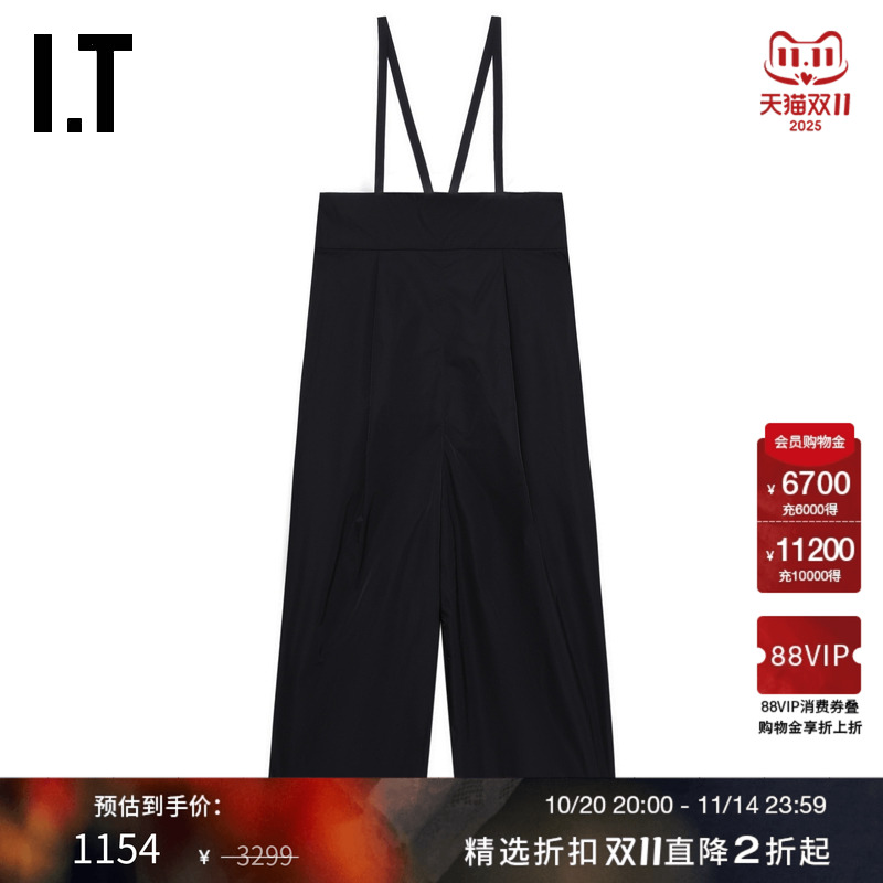 IT日本ENFÖLD背带裤长裤