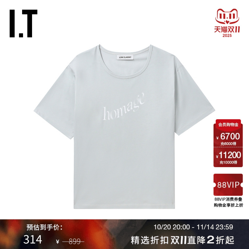 ITLOWCLASSIC圆领短袖T恤