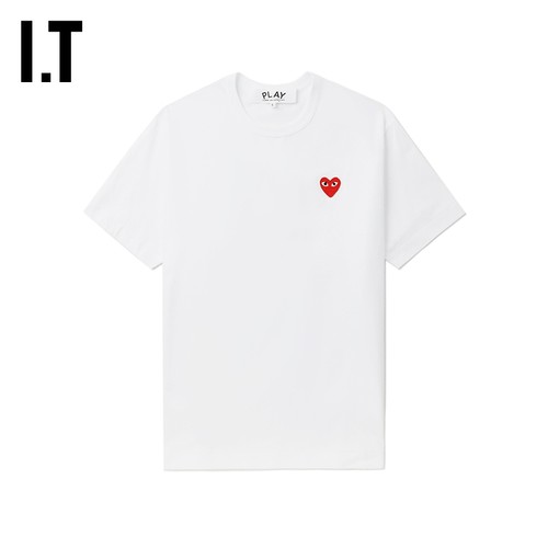 IT爱心logo装饰短袖T恤