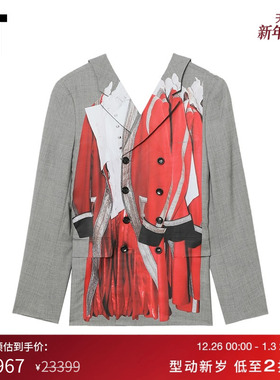 IT CDG COMME des GARCONS HOMME PLUS男装西装夹克时髦设计感