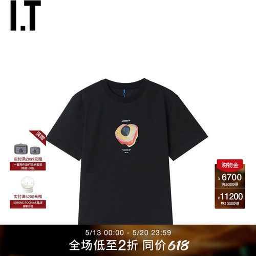 ITADERerror圆领短袖T恤