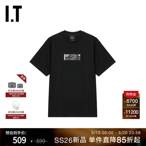 ITF.C.REALBRISTOL宽松短袖T恤