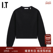 时髦质感拉链装 饰毛衣HW7075XP 圆领针织衫 新款 HELMUT LANG女装