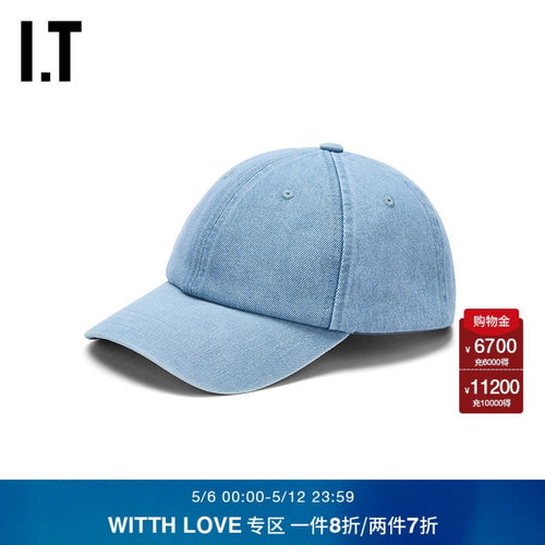 ITWITTHLOVE弯檐牛仔棒球帽