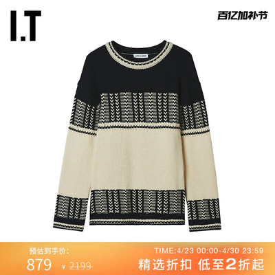 ITLOWCLASSIC宽松圆领针织衫