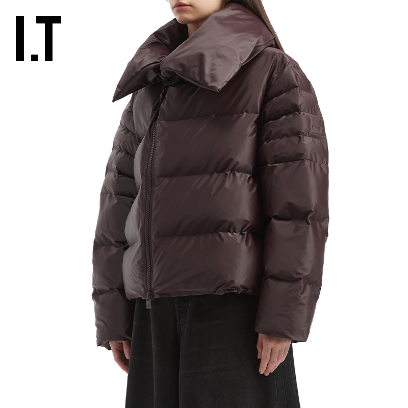 ITRAINS廓形大翻领夹克