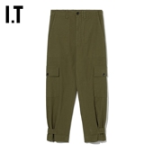 Proenza 锥形裤 Schouler女装 裤 酷感时尚 露踝工装 新款 416199XM