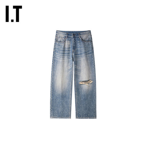 OFF-WHITE™破洞牛仔长裤