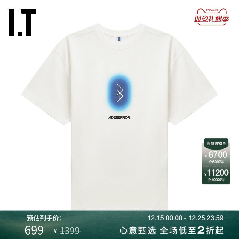 ITADERerror短袖T恤简洁时尚