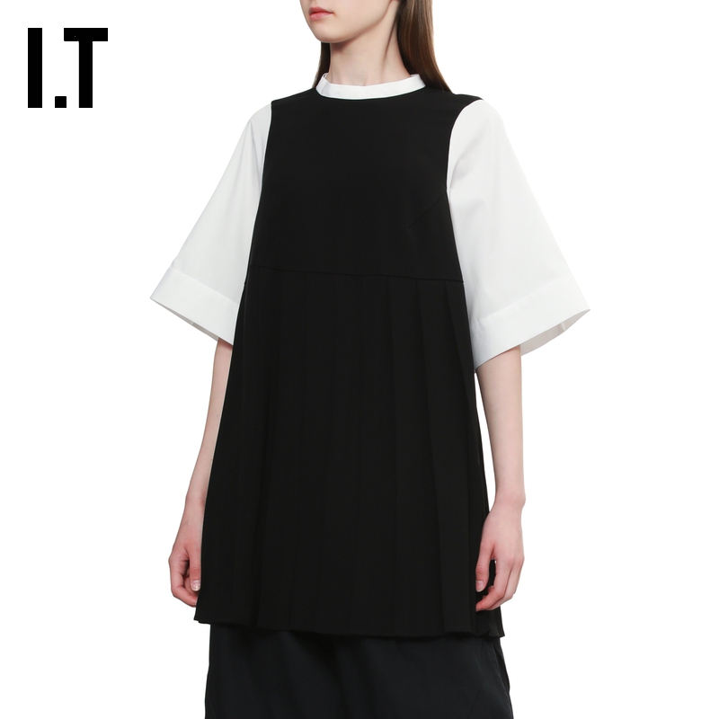 IT日本ENFÖLD假两件半袖上衣
