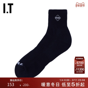 IT F.C.REAL BRISTOL男款短袜袜子新款简约日常休闲袜男袜252123M