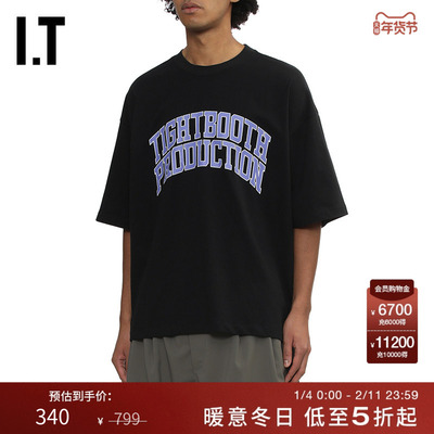 ITTIGHTBOOTH宽松短袖T恤
