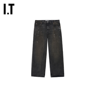 IT OUR LEGACY男装阔腿裤牛仔裤新款潮流街头宽松长裤2265VNMQ
