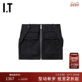 OFF WHITE™女装 饰拉链半身裙修身 工装 短裙