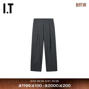 裤 长裤 休闲裤 kolor男装 P16116MQ 西裤 西装 质感通勤直筒裤 新款