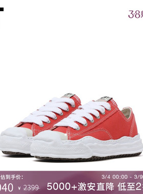 IT Mihara Yasuhiro女款厚底运动鞋新款活力时尚帆布鞋W702ORAM