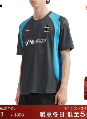 IT F.C.REAL BRISTOL男装短袖T恤新款球衣运动风拼色半袖252139MP