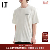 REPRESENT男装 宽松短袖 T恤新款 简约休闲logo印花半袖 M41201MQ