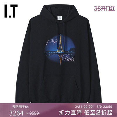 ITVETEMENTS连帽卫衣时尚文艺