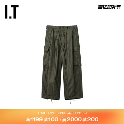 ITNEEDLES工装裤阔腿裤