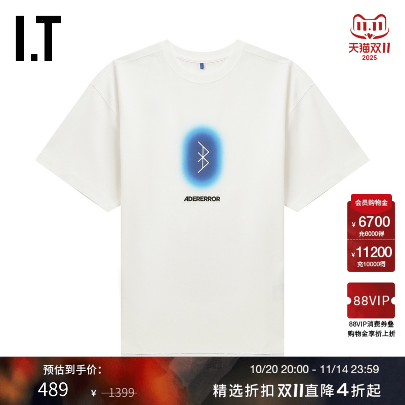 ITADERerror短袖T恤简洁时尚