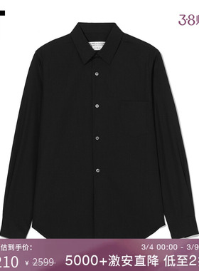 IT CDG COMME DES GARCONS COMME DES GARCONS女装翻领长袖衬衫