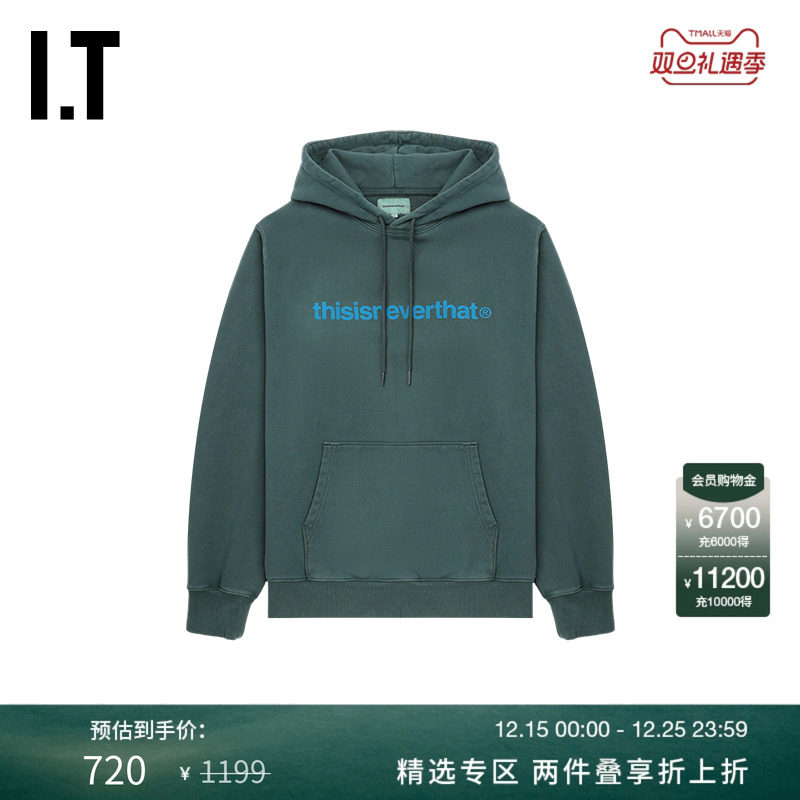 ITTHISISNEVERTHAT连帽卫衣