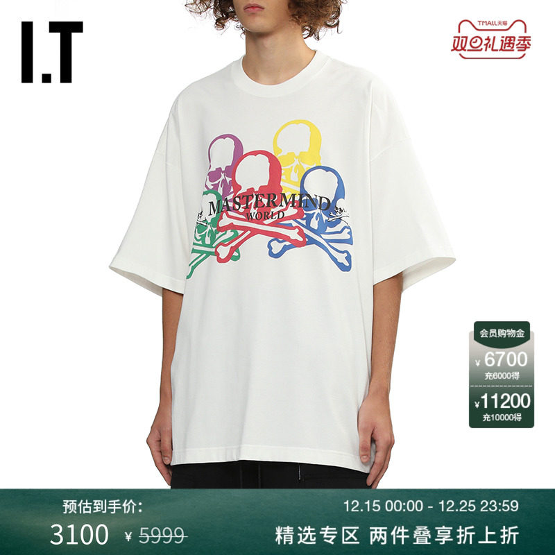 ITMASTERMINDWORLD廓形短袖T恤
