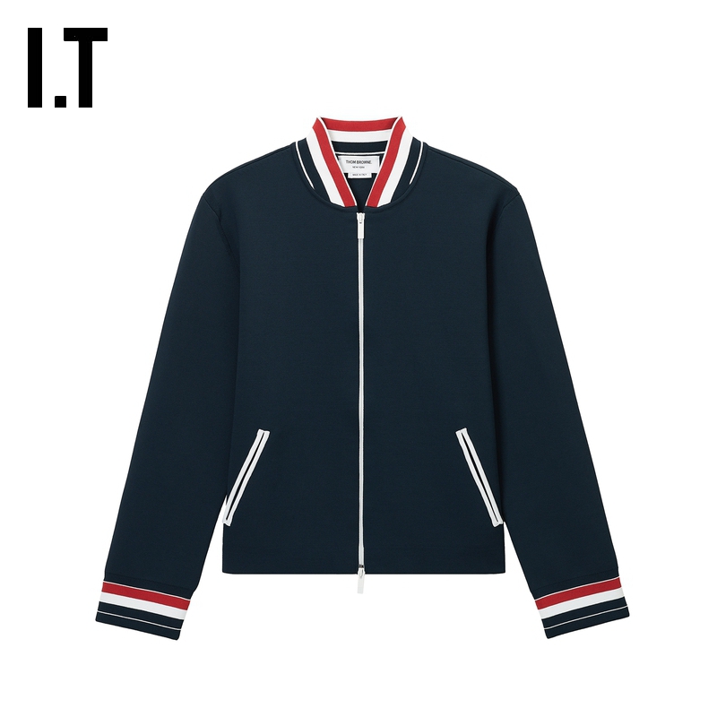 ITTHOMBROWNE合身拉链夹克