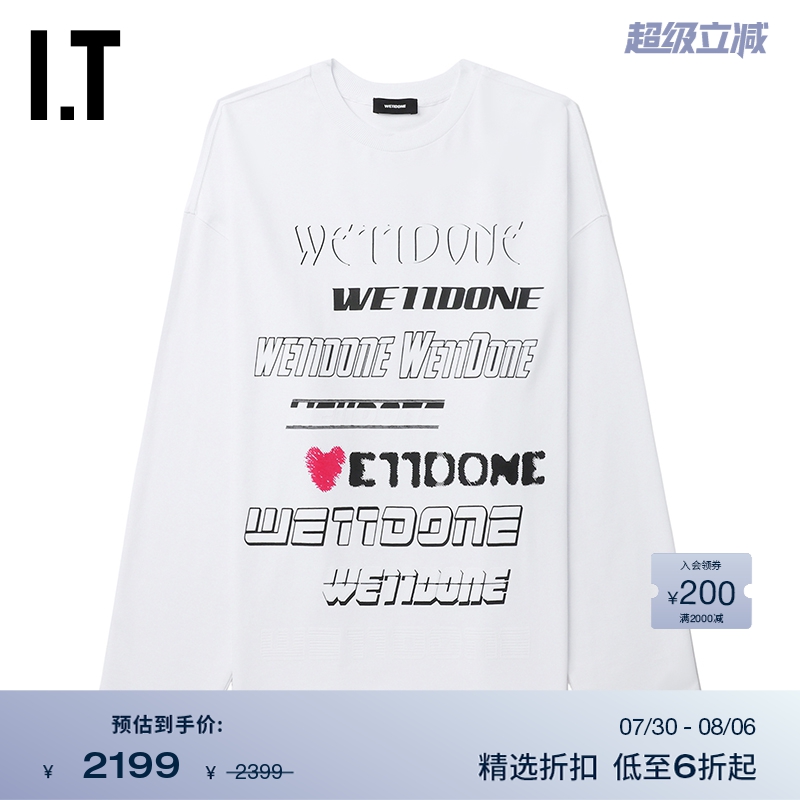ITWe11Done宽松长袖T恤