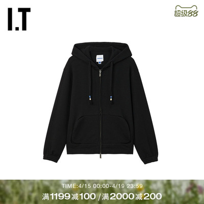 ITADERerror连帽拉链卫衣