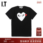 COMME 新品 des PLAY女装 T恤2019秋季 GARÇONS 短袖 爱心印花11
