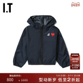 GARÇONS川久保玲童装 连帽拉链夹克外套 COMME des CDG PLAY